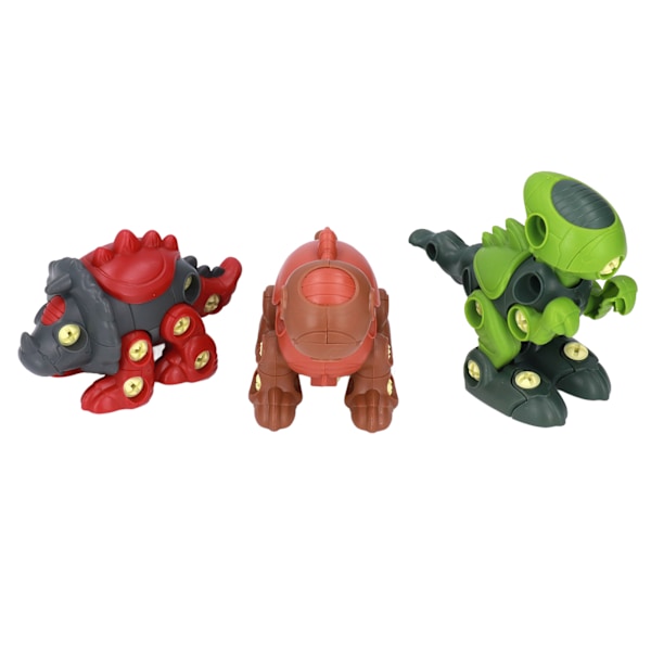 DIY-montering dinosaurie leksakssats skruv mutter kombination montering dinosaurie modell leksak för barn