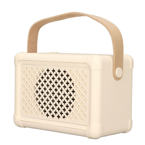 Retro Bluetooth -högtalare Bärbar trådlös Mini Stereo Dekorativ ljudhögtalare för Beach Party