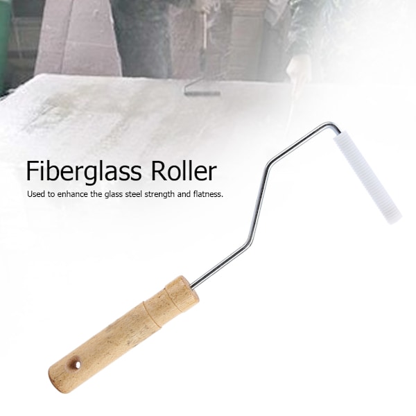 Diameter 12*75mm Aluminiumlegering Fiberglas Boble Laminering Rulle Rulle Værktøj