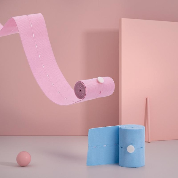 2-pack Fosters hjärtövervakningsbälte Set Bekvämt Justerbart Bandage för Graviditet Hjärtfrekvens Spårning