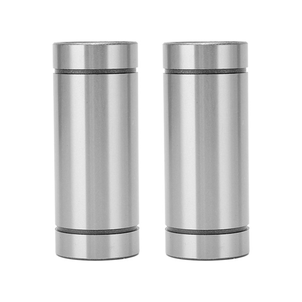 2 kpl lineaarinen liikelaakeri teräs 20 mm sisähalkaisija 32 mm ulkohalkaisija 80 mm pituus LM20LUU konelaitteille