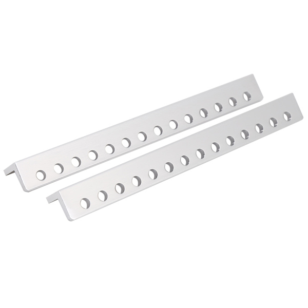 2 kpl Robotin alumiinipalkki, LS-muotoinen 14-reikäinen teollisuustarvikkeet 12 x 120 mm 3103-0014-0120