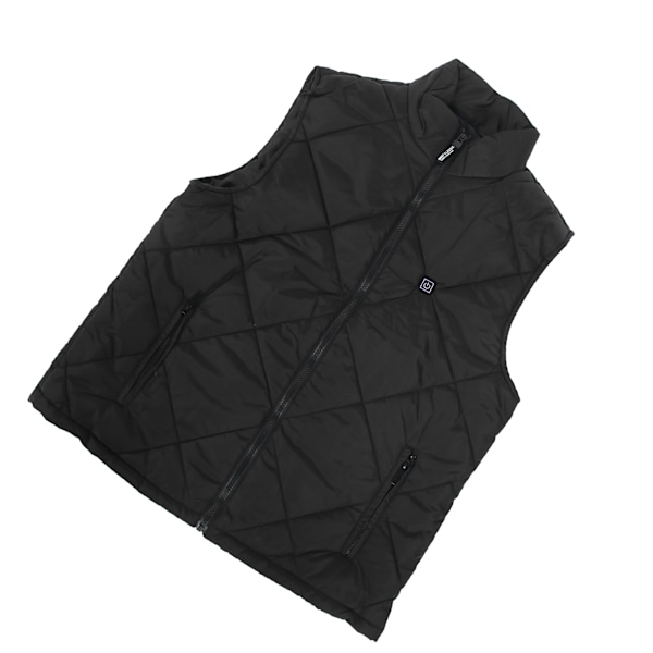 45-65℃ Opvarmet Vest 5 Gear Temperaturskontrol Intelligent Switch USB Opladning Elektrisk Aftageligt TøjL