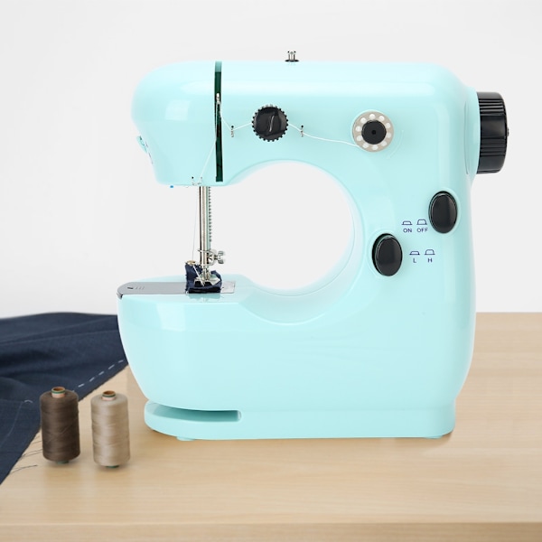 Bärbar bords symaskin lagning multifunktionell hem DIY broderi verktyg 100‑240VUS plugg
