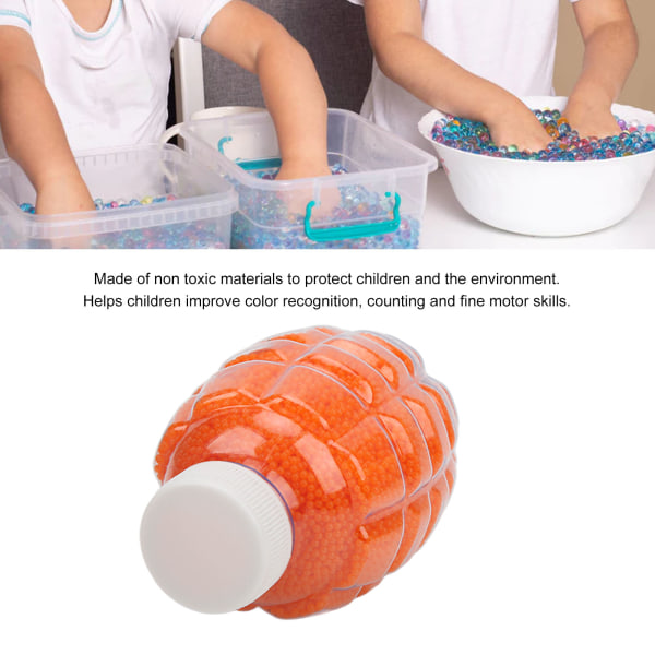 40 000 stk Vannperler Vanngelperler Vannsensorisk leketøy for barn Bryllup og hjemmeinnredning oransje