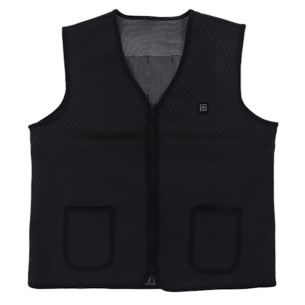 USB Electric Heated Vest Heating Vest Clothes with 3 Adjustable Levels for Men Women M