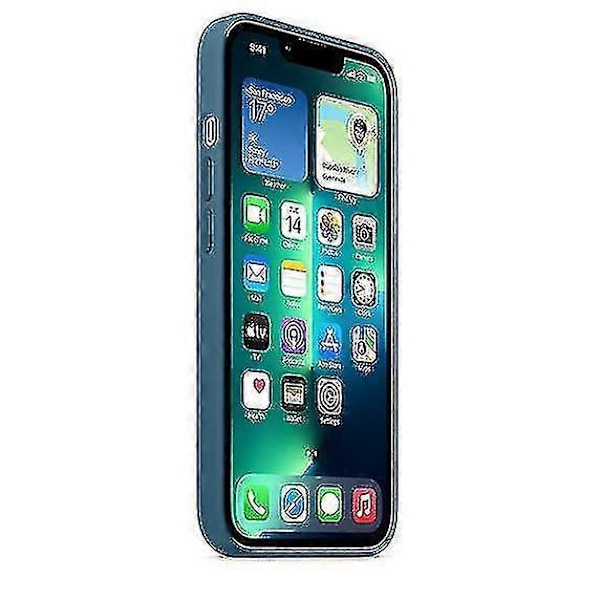 Silikonskal för iPhone 13 Pro Max - Kompatibelt och hållbart rött