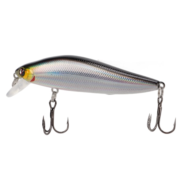 10g Minnow Lure Anti Corrosion Fiskehårt Bete Artificiella Fiske Tackles med 2 Barb HooksNo. 3