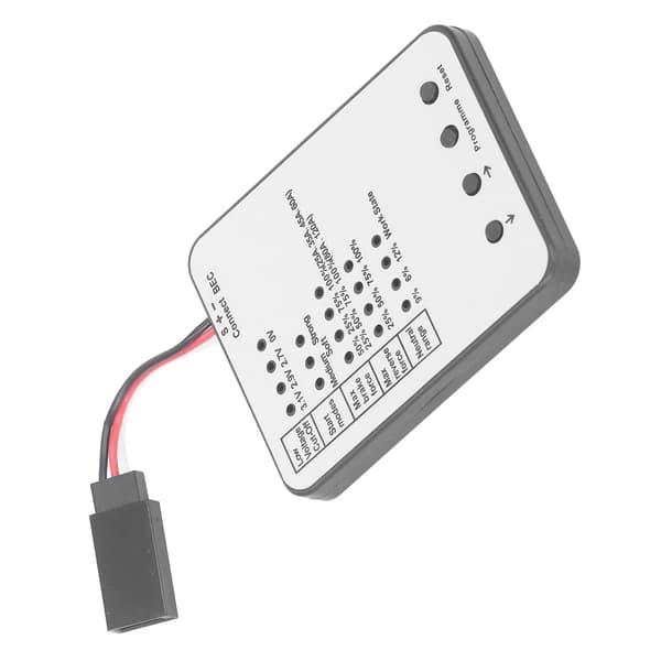 Programmeringskort RC Bil Programmeringskort LED Programkort ESC Programmeringskort För ZD Racing