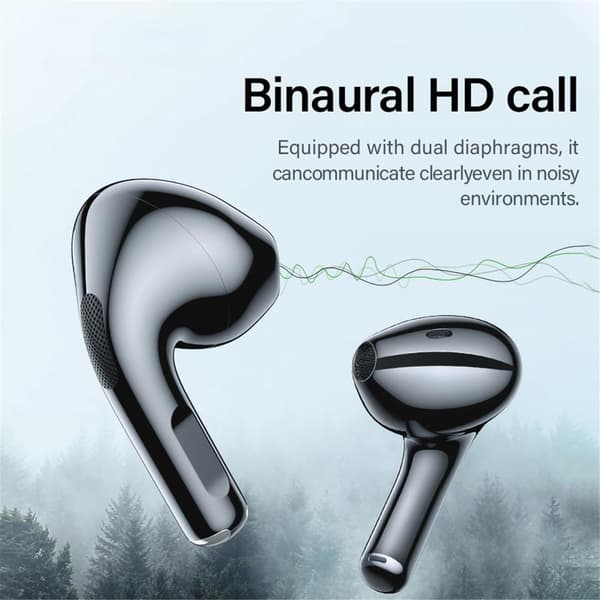 Halv In-Ear Mini Ultra Lang Standby Samtale Sport Musik TWS Ægte Trådløst Bluetooth Headset til Lenovo LP40