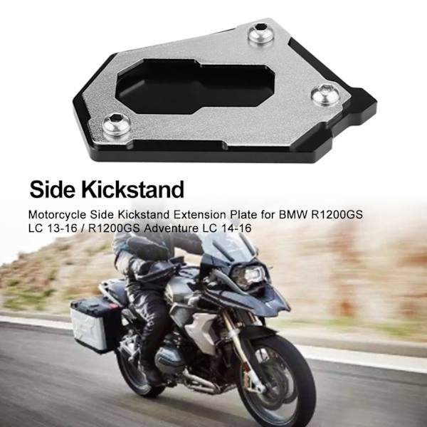 Motorcykel Side Kickstand Forlængerplade til R1200GS LC 13‑16 / R1200GS Adventure LC 14‑16