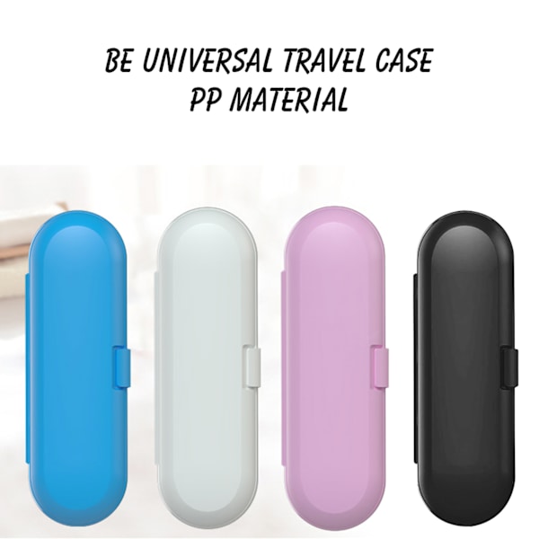 Bærbare elektriske tannbørstehoder Travel Case Protection Oppbevaringsboks