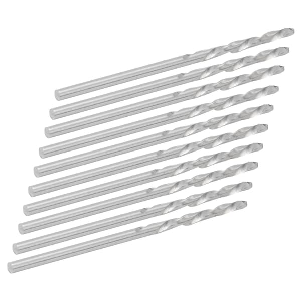 10 stk. rett skaft spiralbor Perle Punch Bor Bits Tilbehørsdeler Sett 1,9 mm
