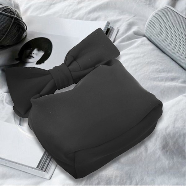 Dame Aftenfest Clutch Tasker Sort Håndtaske Skuldertaske (Sort)
