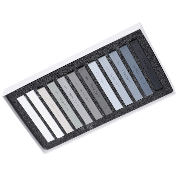 12 stk. farvede kridt sæt bløde skitser dedikeret assorterede farver maleri pastel stick