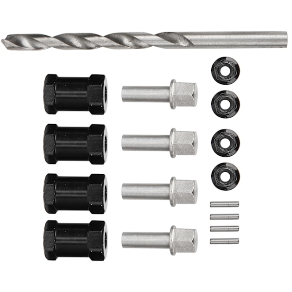 RC forlengelses- og utvidelseskobling med 5,5 mm bor for SCX10/TRX4 1/10 RC-bil 20 mm
