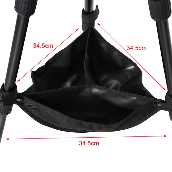 Slitesterk Svart Tripod Stabilisator Steinpose