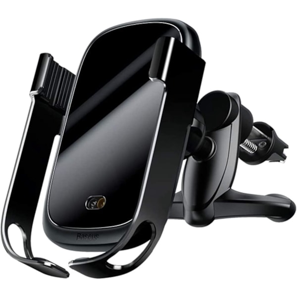 Trådlös billaddare, automatisk induktion, 10W Qi-laddning för Galaxy S10 S9 S8 S8+ S7 Edge, standardladdning för iPhone XS XR XS Max X 8 Plus Huawei