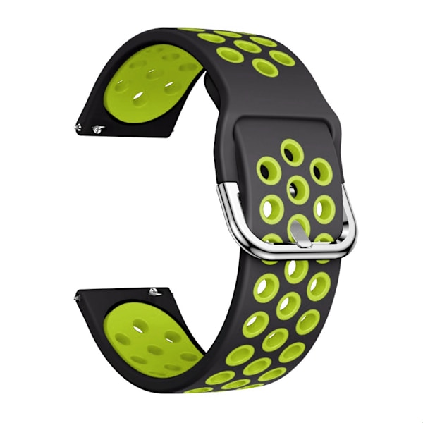 Åndbar silikoneurrem kompatibel med LS02 smartwatch armbåndsurrem udskiftningsarmbånd