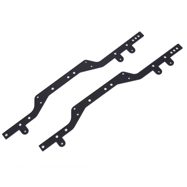 2kpl RC-auton metallirunkopalkkien vaihtotarvike WPL C34 C34K C34KM 1/16 Blackblack