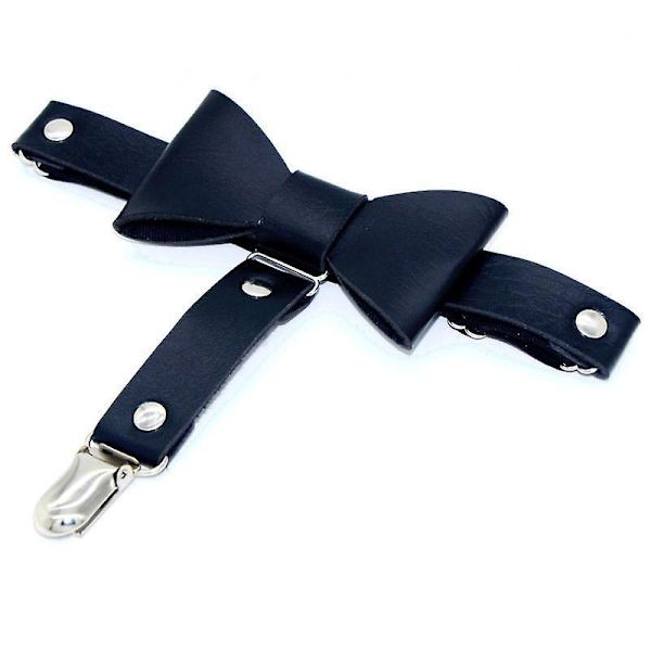 Justerbare Punk Gothic Benharness Strømper - Butterfly Knude Design (2 stk)
