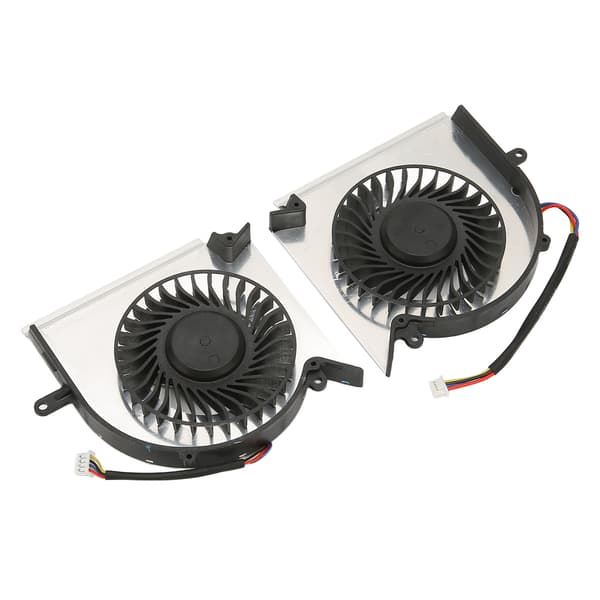 CPU GPU kjølevifte erstatning for MSI GE75 GP75 GL75 WE75 GE63 GP63 GL63 GV63 GE73 GL73VR 4-pinners DC 5V 0.55A GPU-vifte CPU GPU-vifte
