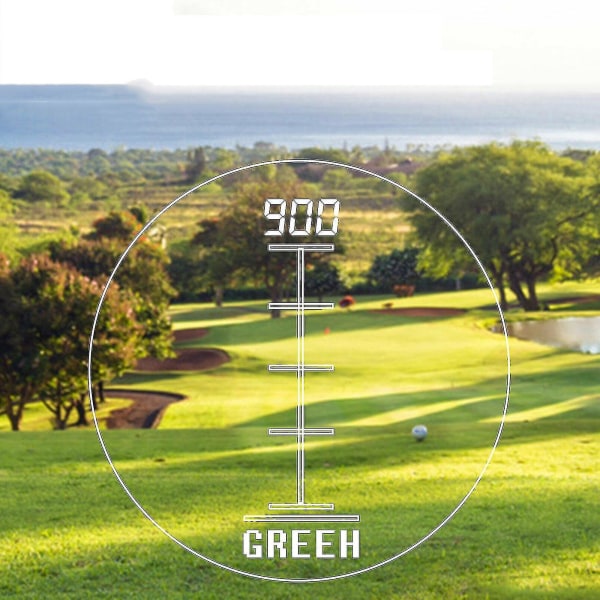 Golfetäisyyden mittauslaite
