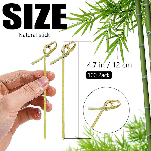 Cocktailpinnar - 200 st 10 cm Appetizerspett