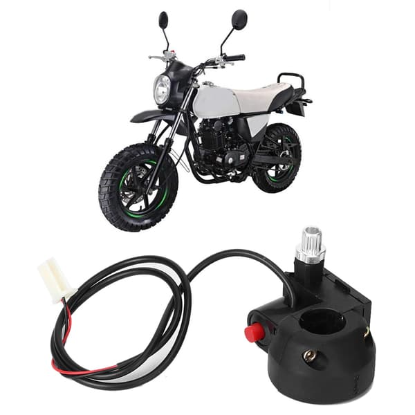 22 mm / 0,9 tommer universal gashåndtag stop kill switch passer til X-15 X-19 pocket bikes