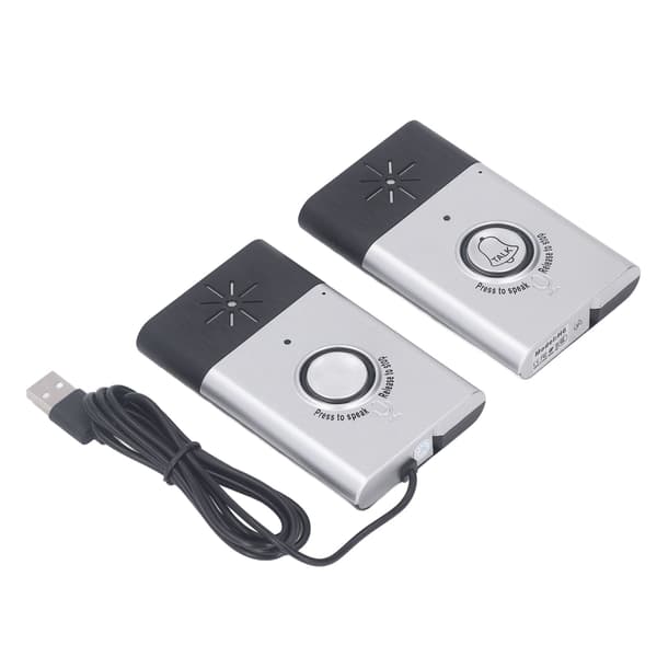 Trådlös dörrklocka röstintercom fjärrkontroll smart trådlös röst-dörrklocka kit för hushåll