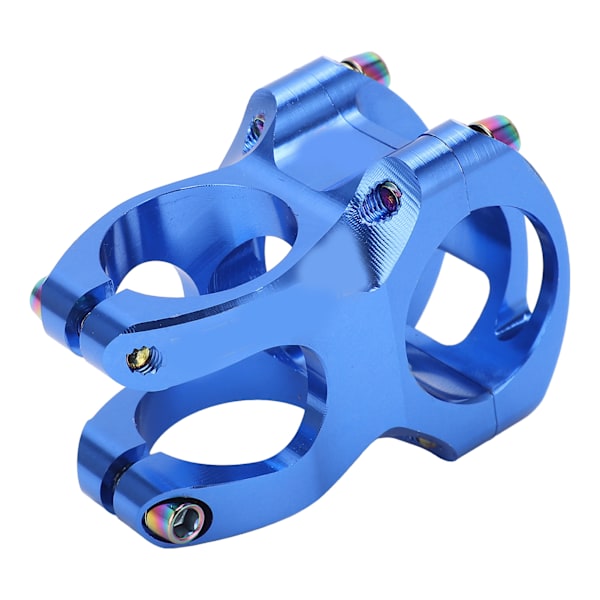 LeBycle Sykkelstyre Stem 31.8mm Kort Hul Fjellsykkel Speed Drop Stem CNC Aluminium AlloyBlå