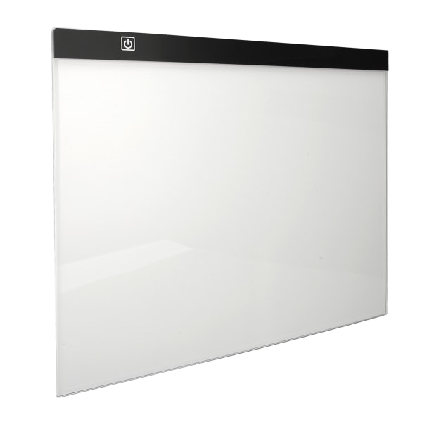 A3 Light Board Ultratynt 12000K LED Trinnløs dimbar USB Power Light Pad Tracer for Maling Tracing Skisser