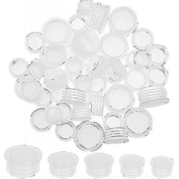 50 stk. Salt- og peberbøssepropper Plastik Udskiftningspropper JJJ