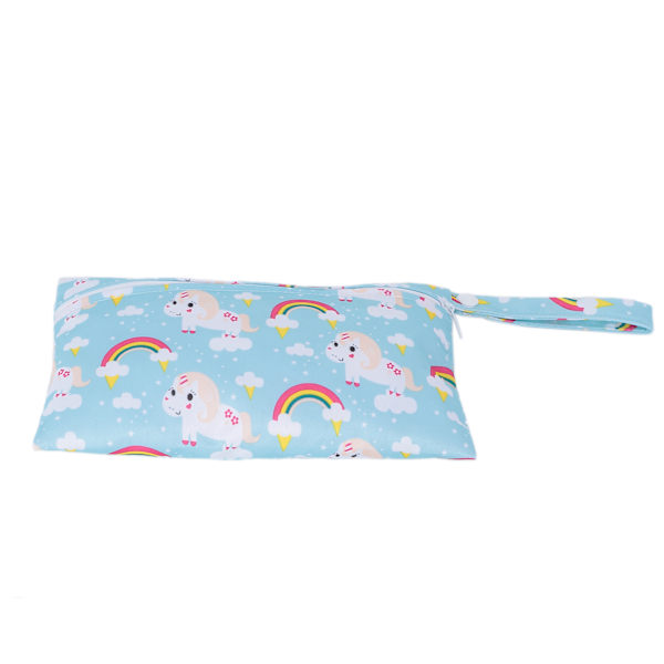 Söt blöjförvaringsväska tecknad djur mönster resebar Nappy Bag Pouch#2