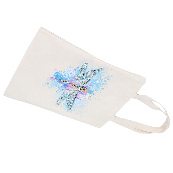 DIY Diamantmaleri Handlepose Rhinestones Maleri Tote Bag med Håndtak VerktøysettBB026