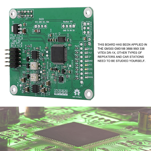 MMDVM DMR Repeater Open Source Multi Mode Digital Voice Modem Relay Board til Raspberry Pi