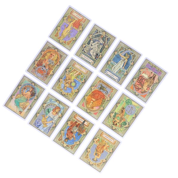 Hemfest Tarotkort Nybörjare Mystisk Ödesdivination Spådomskort Brädspel