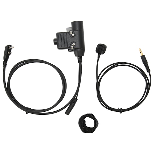 Militær Headset Adapter Clear Voice Bærbar Push to Talk Headset-stik Udskiftning til ICOM V8 V80 V82