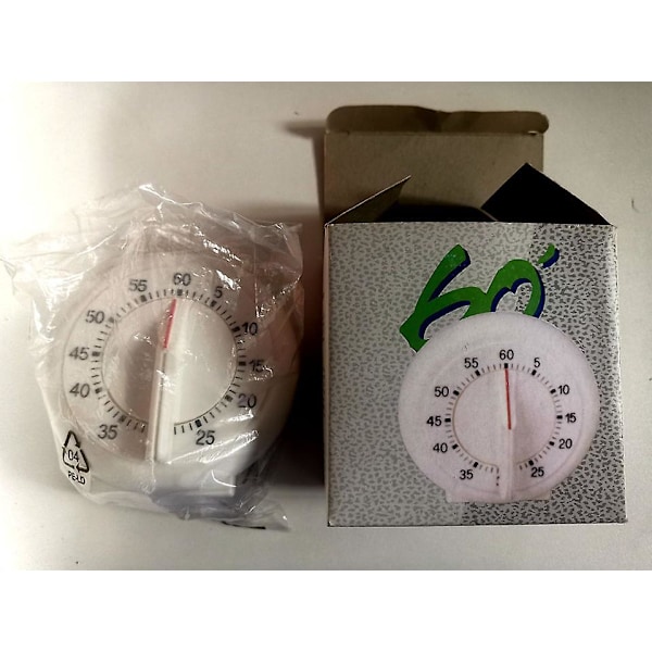 9 cm Lang Ring Køkken Timer - 60 Minutters Nedtælling