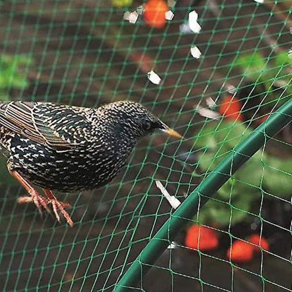 Green Garden Anti-fågelnät för fruktträd, grönsaker, blommor, grödor - 4 x 6 meter - 15 x 15 mm mesh