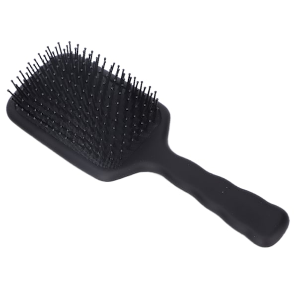 Redande hårborste Nylon Air Cushion Massagekammar för kvinnor Våt Torr Tjockt hårSvart