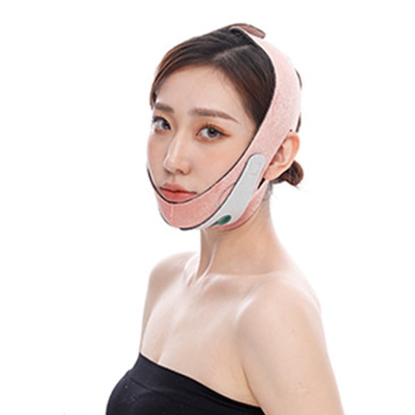 V Face Strap Slanking Pustende Justerbar Bærbar Reduser Ødem Fett V Line Lifting Tape Oransje Vanlig grafenfri type