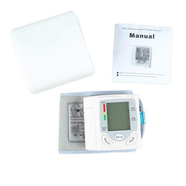Blodtryksmåler Automatisk High Definition-skærm Elektronisk blodtryksenhed til hjemmet