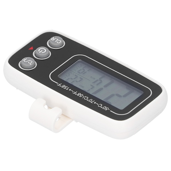 Mini kjøleskapstermometer Husholdning Vanntett med temperaturminnefunksjon
