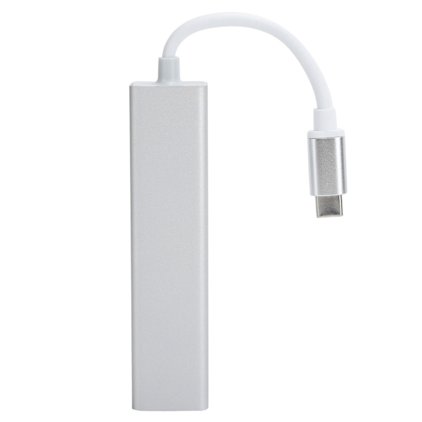5 i 1 Hub USB3.0 Port Gigabit Adapter RJ45 Expansion Interface Dock Datortillbehör