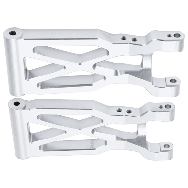 RC Bagarmsophæng i aluminiumlegering Bagerste Svingarm Opgraderingsdele Tilbehør til Wltoys 104001 1/10 RC BilSølv