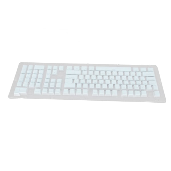 PBT Keycaps High Low Layout Double Layer 2 Color 108 Keys Mechanical Keyboards for 61 87 104 108 Keyboard Blue