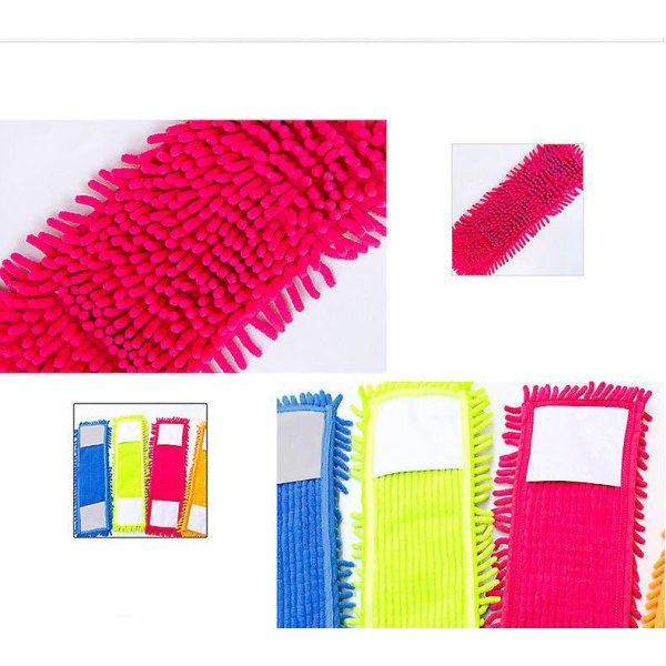 Justerbar golvmopp i mikrofiber - Idealisk för rengöring av våta och torra ytor på trä, laminat och kakel
