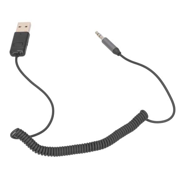 Bluetooth 5.0 sender og mottakeradapter Bærbar 2-i-1 trådløs Bluetooth-adapter for TV, bil og hjemmelyd