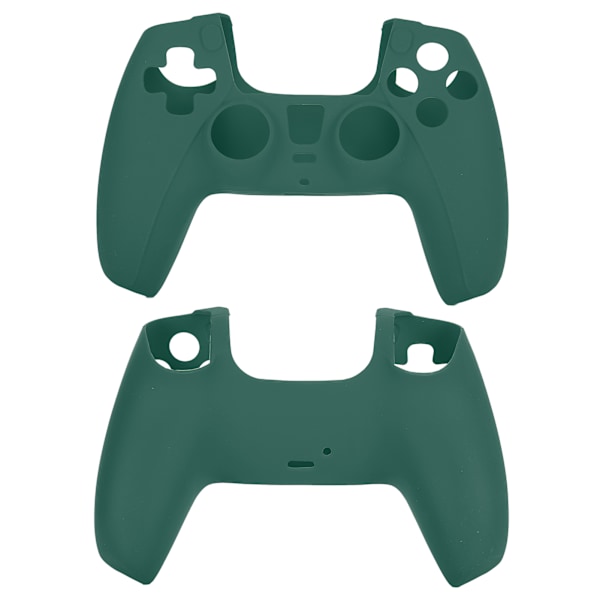 2 stk DOBE Antiskid Silikon Spillkonsoll Beskyttelse Gamepad Håndtak Grep for PS5(Grønn ) Vert